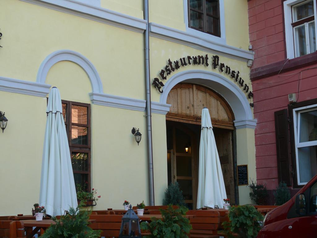 Pensiunea Gasthaus Alte Post Sighişoara Extérieur photo